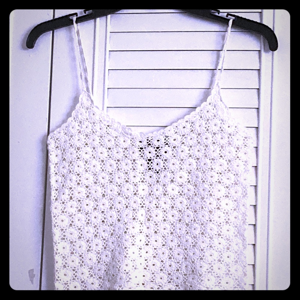 Crochet summer tank top
